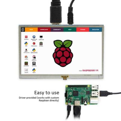 5 pouces écran tactile Raspberry Pi