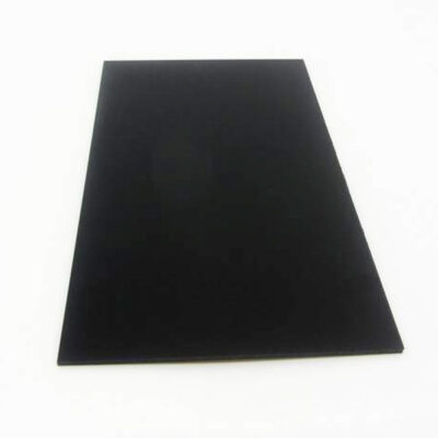 Feuille de polystyrène noire - 300 mm x 200 mm x 3 mm