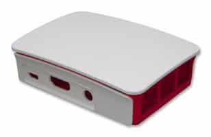 Raspberry Pi 3B+ Gehäuse Rot Weiß