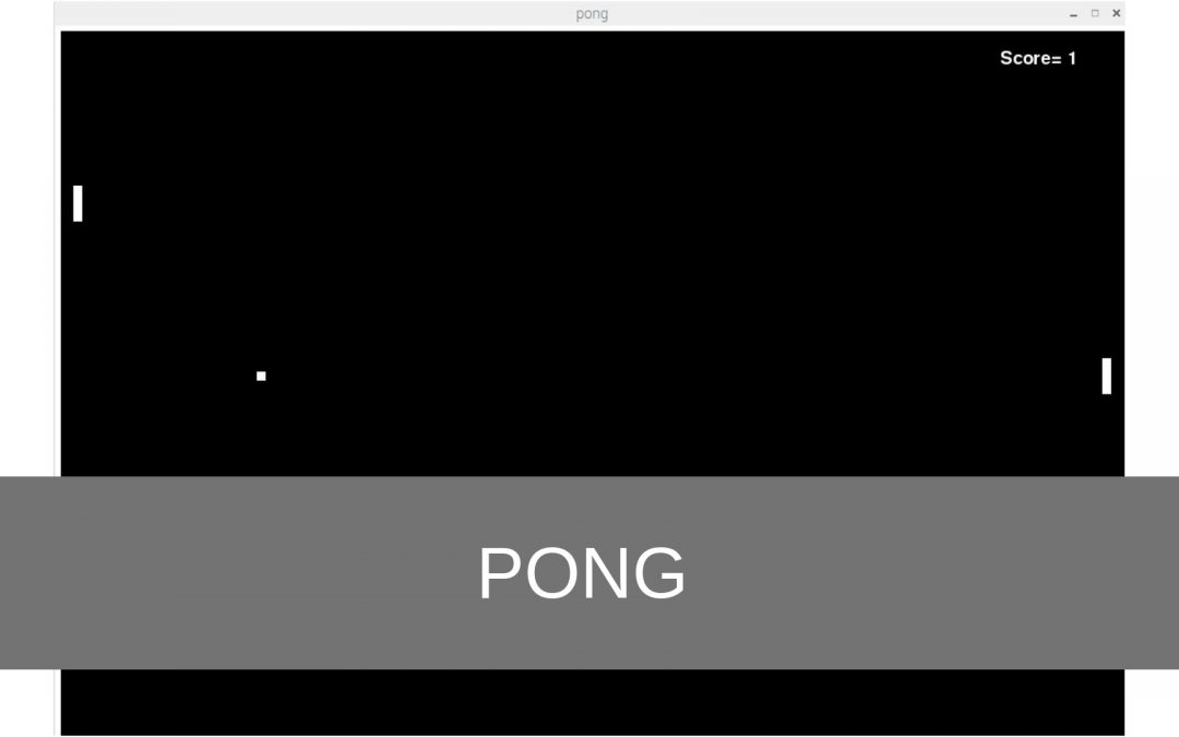 Raspberry Pi Pong project