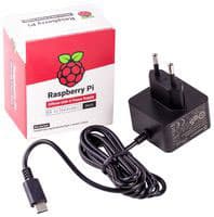 Raspberry Pi 4B Power supply black