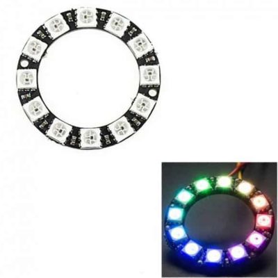 RGB LED Ring 12 LEDs - Neopixelartig