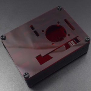 RPI 4 Acrylic housing red
