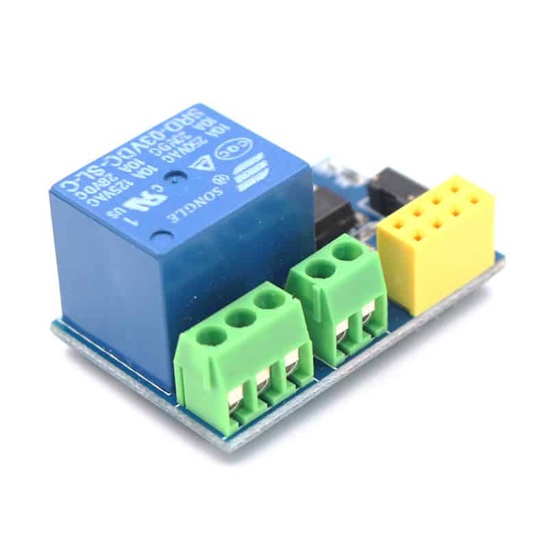 Acheter Module de relais WiFi ESP8266 ESP-01S 5V, commutateur de  télécommande pour maison intelligente, application de téléphone Arduino