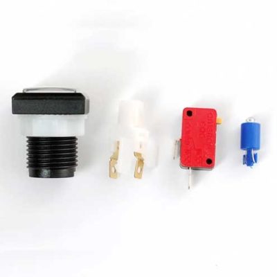 30mm Arcade pushbutton met LED