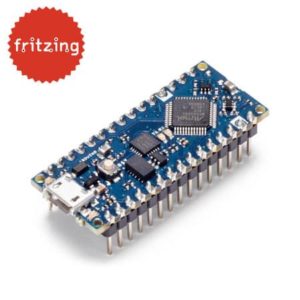 Arduino Nano Chaque board avec en-têtes - fichier fritzing gratuit