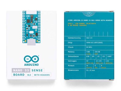 Arduino Nano 33 BLE Sense verpakking