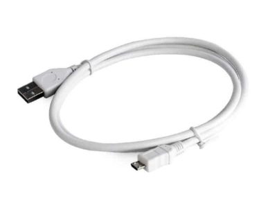 Micro USB kabel 0,5 meter wit