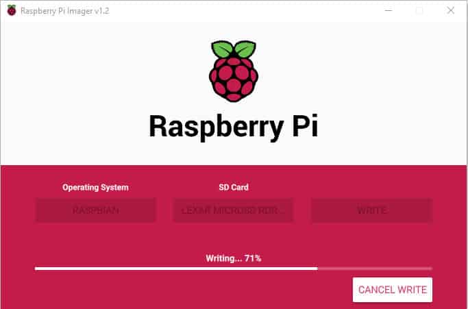 Nieuwe Raspberry Pi Imager