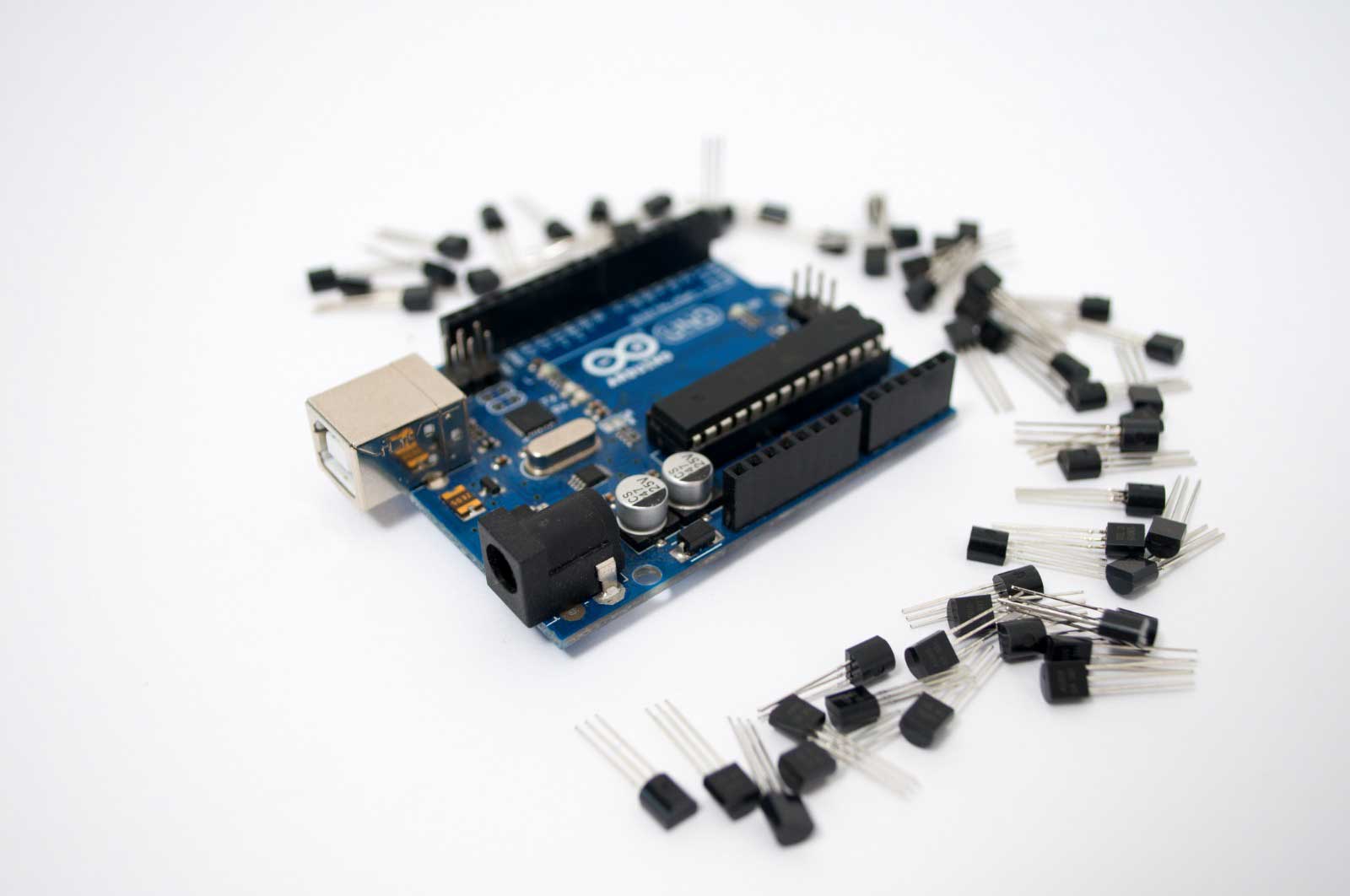 Arduino Uno R3 met Transistoren