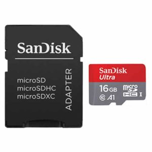 Sandisk 16 GB SD Card with adapter
