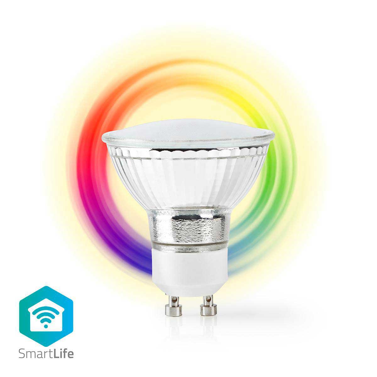Ampoule LED intelligente Wi-Fi, Pleine couleur et blanc chaud