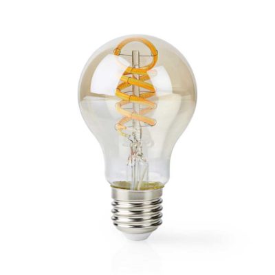 Wi-Fi Warm tot Koel Wit LED Filamentlamp | Gedraaid | E27 | A60 | 5,5 W | 350 lm
