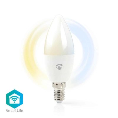 Wi-Fi Smart LED Lampe | Warm bis kalt weiß E14