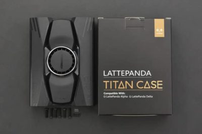 Lattepanda Alpha Titan behuizing verpakking
