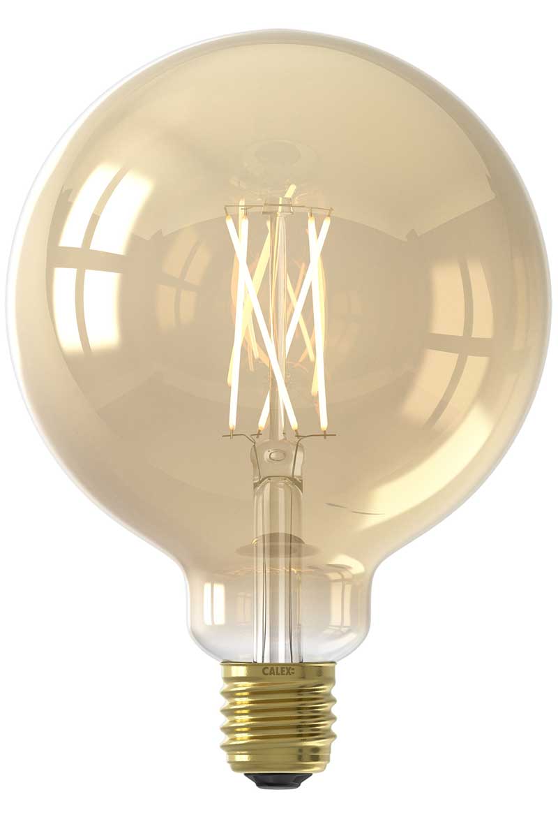 Vesting Blauwdruk Veranderlijk Slimme LED lamp | Calex Smart Rustiek Globe LED lamp | E27 | Wit | 7 W |  806 lm