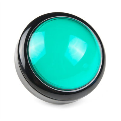 100mm arcade button green