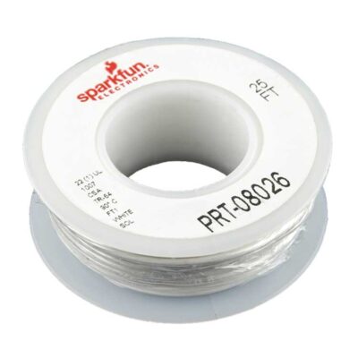 Hook-up wire white