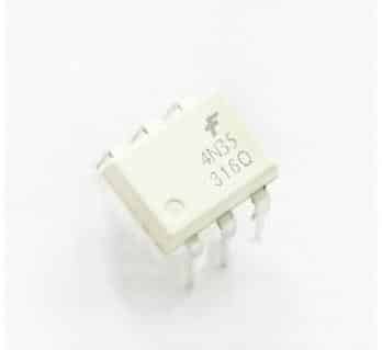 4N35 optocoupler transistor
