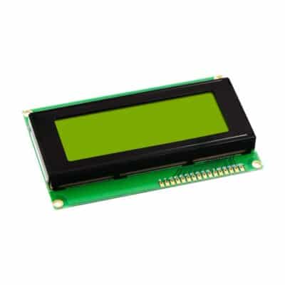 Gelbgrünes LCD-Display 20x4