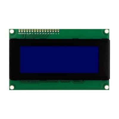 2004 LCD display White Blue
