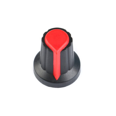 Potentiometer knob red