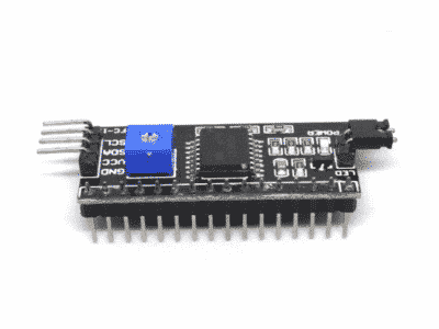 1602 LCD I2C adapter module