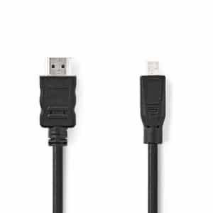 Micro HDMI cable 1,5 meters