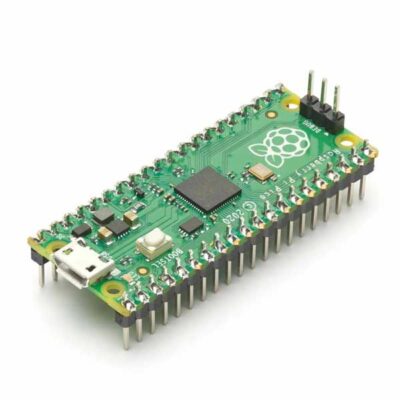 Raspberry Pi Pico with soldered headers