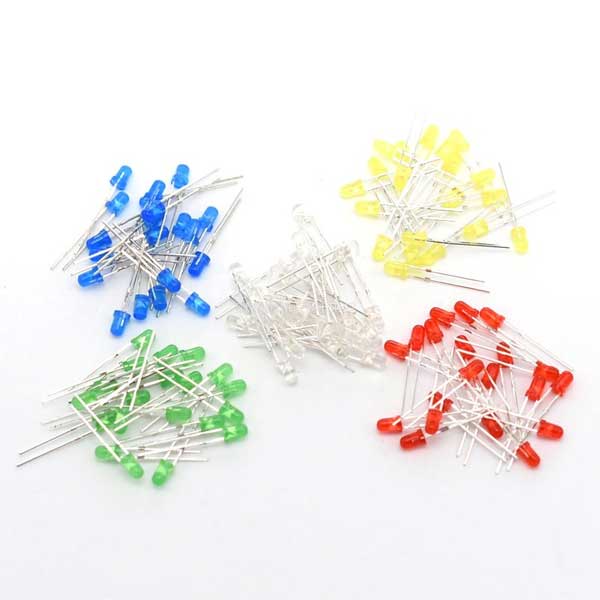 LED set 3 mm - 100 pieces | Ordered before 16:00 = delivered tomorrow!