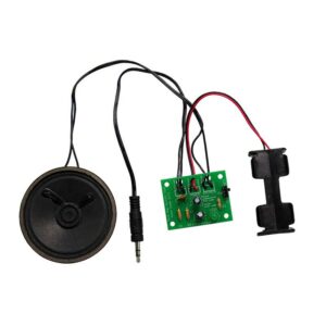 Mono amplifier kit with switch & indication LED - Kitronik