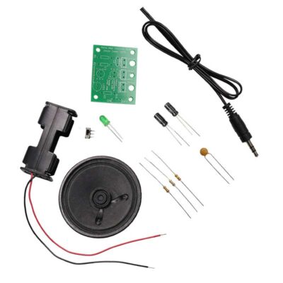 Kitronik Mono Amplifier Kit with Power Switch and status LED