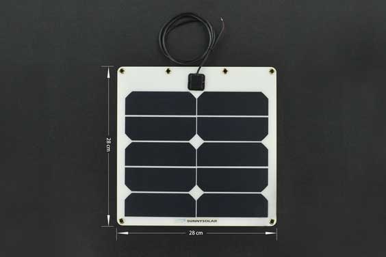 Pannello solare semiflessibile - 5V 2A  Ordinato entro le 16:00 =  consegnato domani
