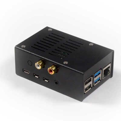 Steel case for HiFiBerry DAC+/ADC, Pi 4, V2