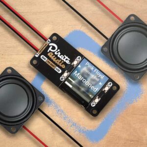 Pirate Audio : ampli stéréo 3W en façade Raspberry Pi