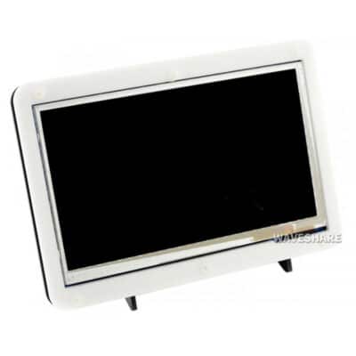 7inch Capacitive Touch Screen LCD (B) with Bicolor Case, 800×480, HDMI, Low Power