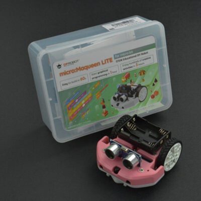 Microbit maqueen roze robot