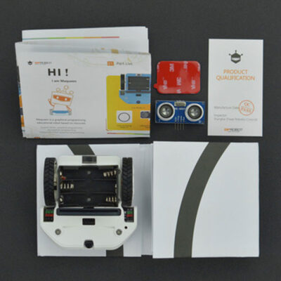 Micro:Maqueen Micro:bit Educational Programming Robot Platform - Witte Case