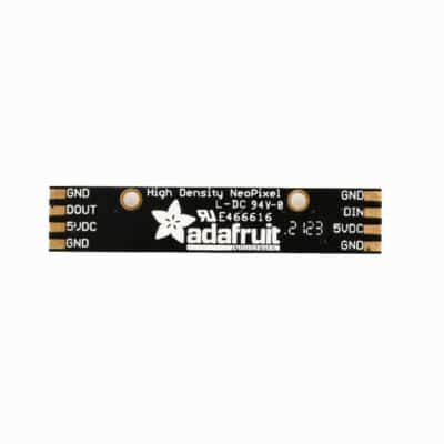 Onderkant NeoPixel Stick 8x 5050 RGBW LEDs - Natuurlijk Wit ~4500K