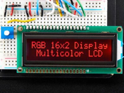Display RGB 16x2 - Rosso