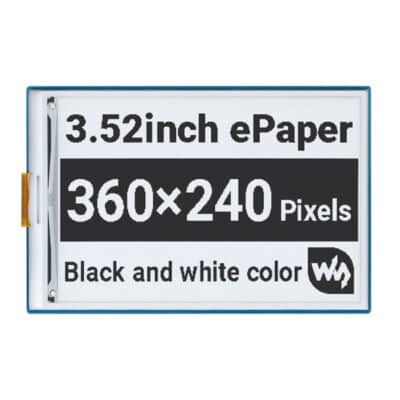 360x240 E-paper HAT RPI