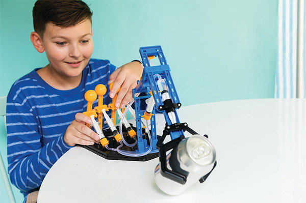 Bras De Robot hydraulique, jouet De Bras Mécanique hydraulique d