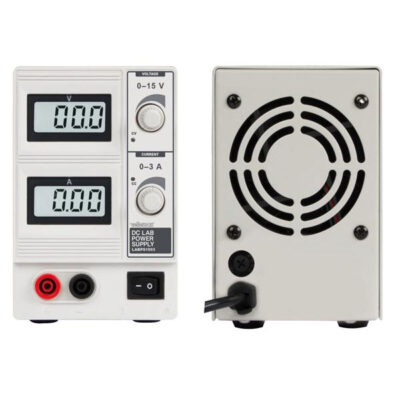 Lab power supply 15V 3A with LCD Display