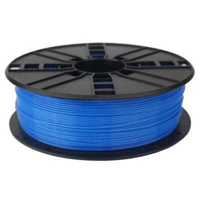 Spoel fluor blauw filament PLA