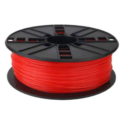 Spoel fluor rood filament PLA