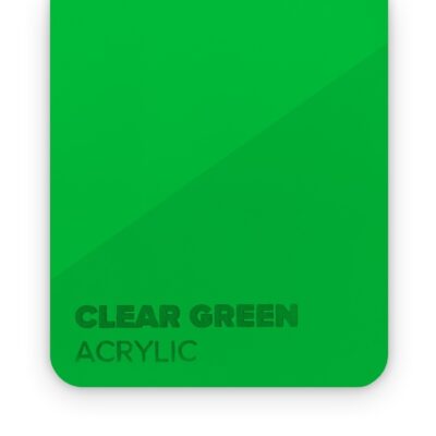 Acryl Transparant Groen FLUX