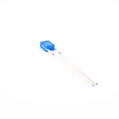 LED rectangulaire 3mm Bleu