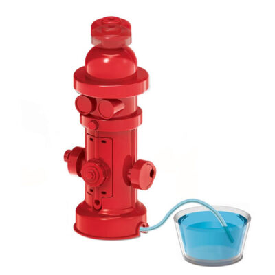 Hydrant robot met bakje water
