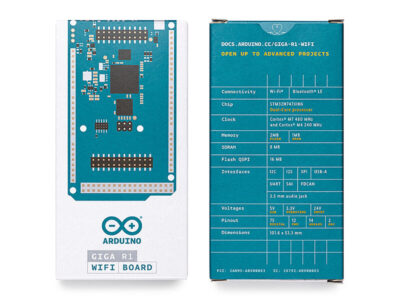 Verpakking Arduino Giga