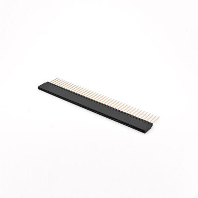 Side 1x40 Pin Female Pile Header - 12mm